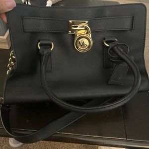 Black with gold Michael Kors